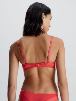 Calvin Klein Flirty Lightly lined Balconette, Red Carpet, B-DD - Bras