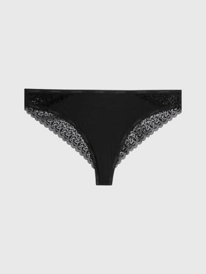 Calvin Klein ondergoed dames - CK ONE - Brazilian slip - Maat M - Zwart