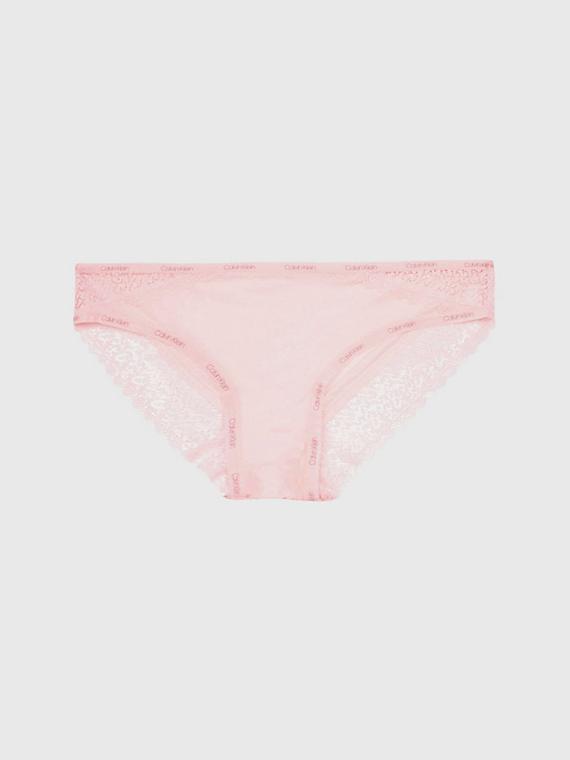 pink bikini briefs - flirty for women calvin klein