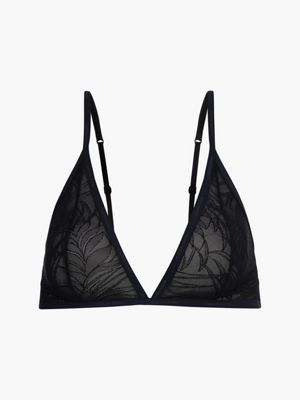  triangle bra - sheer marquisette for women calvin klein