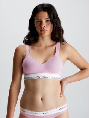 Biustonosz typu bralette unoszący biust - Modern Cotton CALVIN