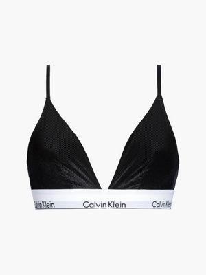 Triangel-BH aus Samt - Modern Cotton Calvin Klein® | 000QF5508E001