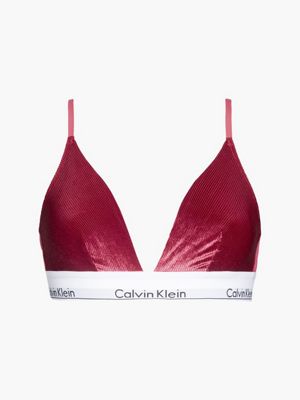 calvin klein velvet red