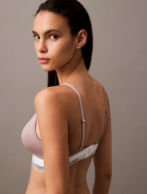 subdued triangle bra - modern cotton for women calvin klein