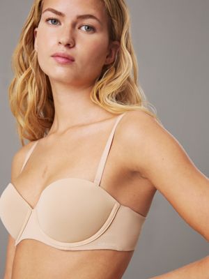 Calvin Klein Women's Everyday Calvin Brushed Strapless Bra 32C QF4475 