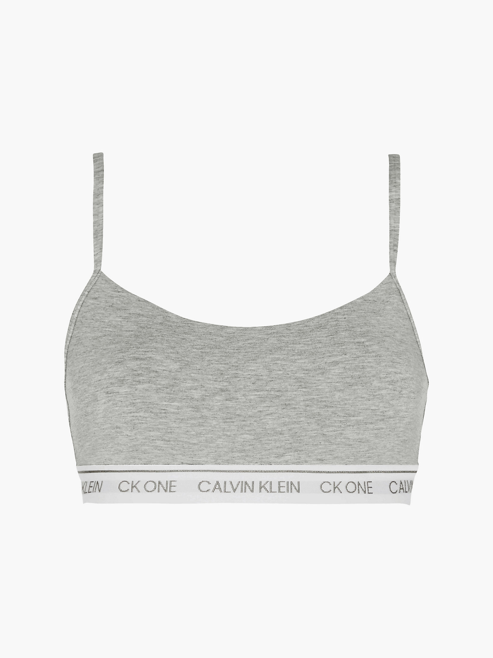 Grey Heather String Bralette - CK One undefined women Calvin Klein