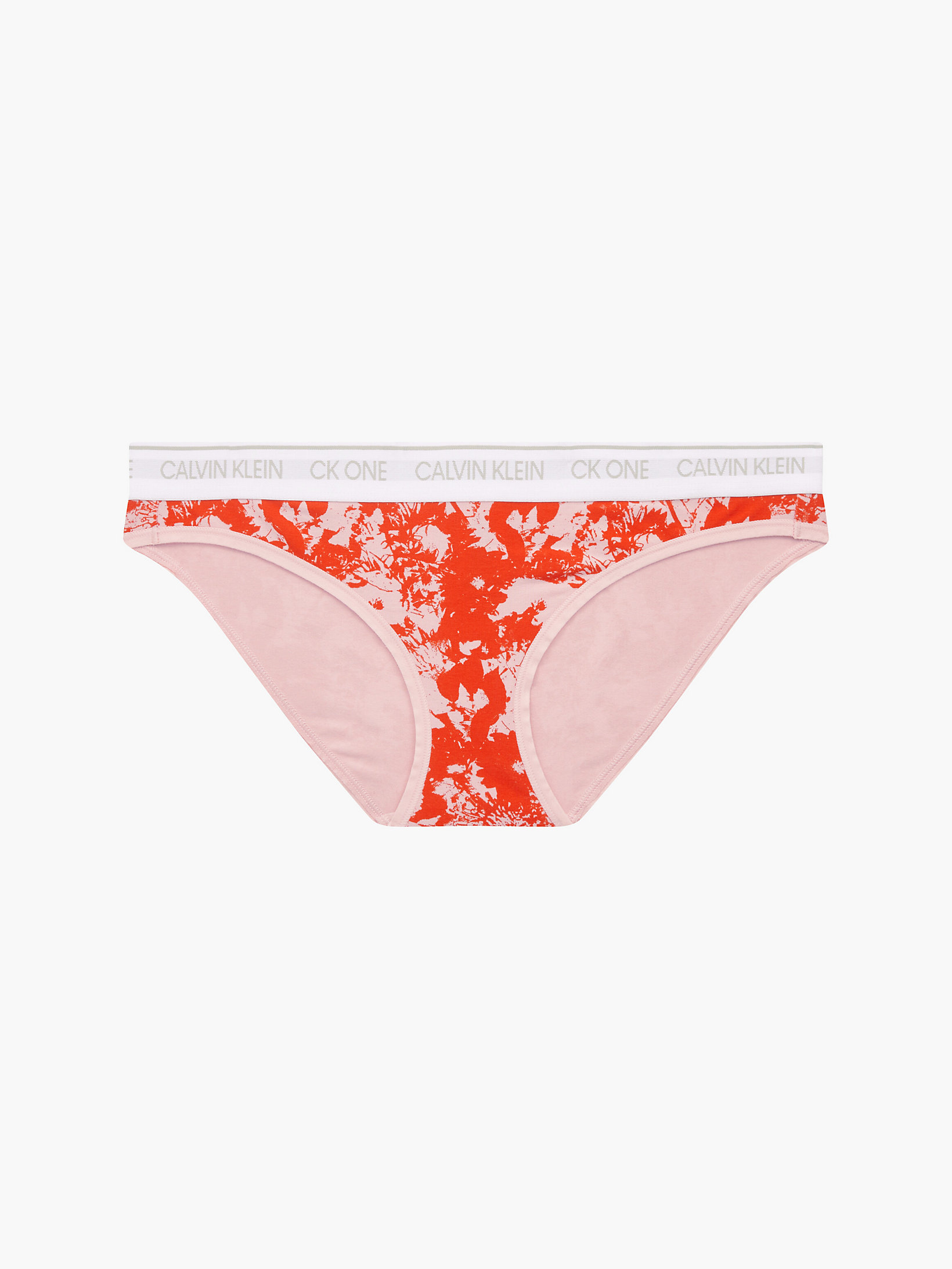 Solar Floral Print_pink Shell Bikini Brief - CK One undefined women Calvin Klein