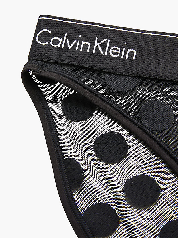 BLACK Bikini Brief - Modern Cotton for women CALVIN KLEIN