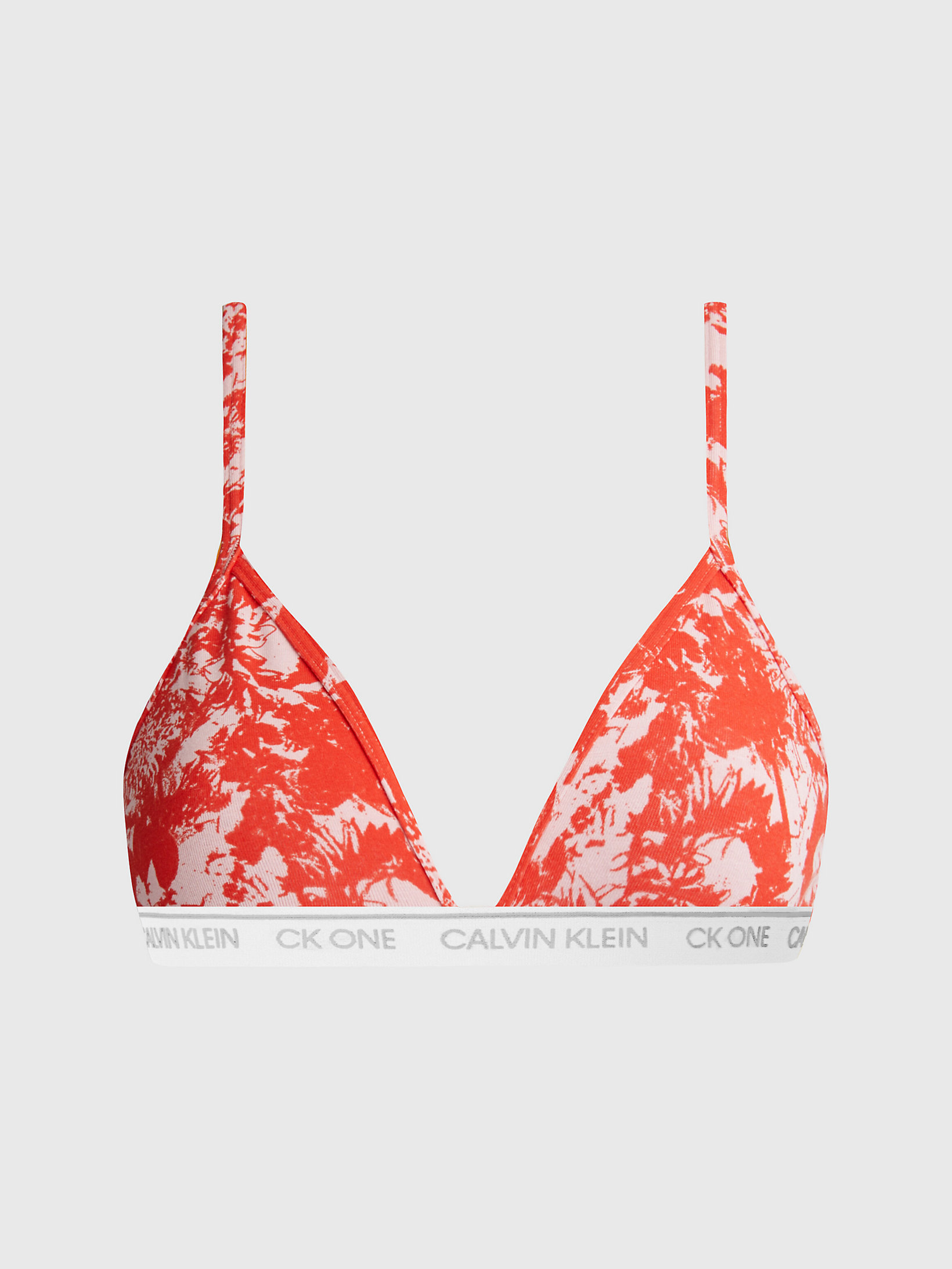 Soutien-Gorge Triangle - CK One > Solar Floral Print_pink Shell > undefined femmes > Calvin Klein
