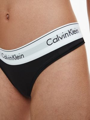 Calvin Klein ondergoed dames - CK ONE - Brazilian slip - Maat M - Zwart