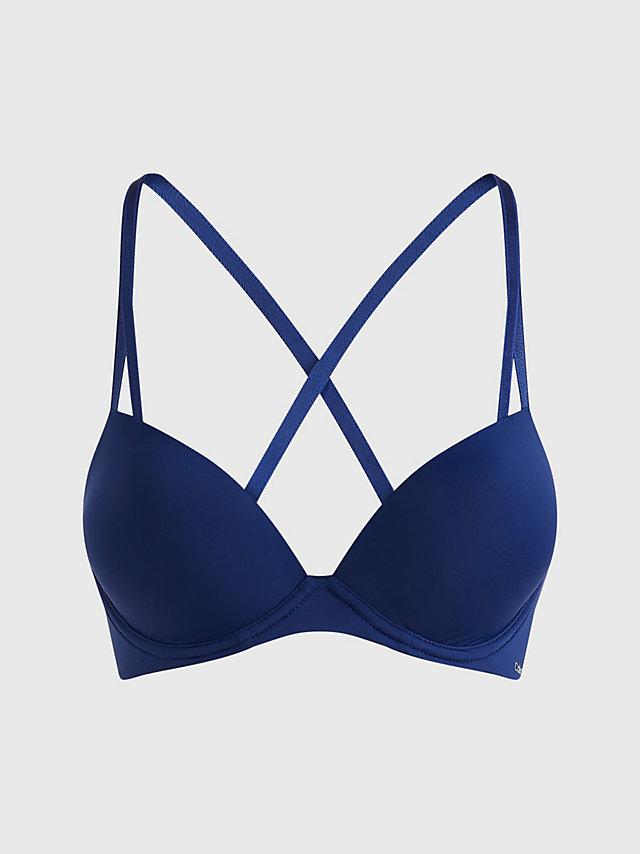Blue Depths Push-Up T-Shirt Bra - Seductive Comfort undefined women Calvin Klein