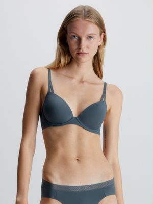 Calvin Klein Seductive Comfort Push-Up T-Shirt Bra - Sand Rose – Potters of  Buxton