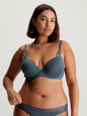 Calvin Klein Seductive Comfort Push-up Add-a-size Bra Qf1446 Bare- Nud –  CheapUndies