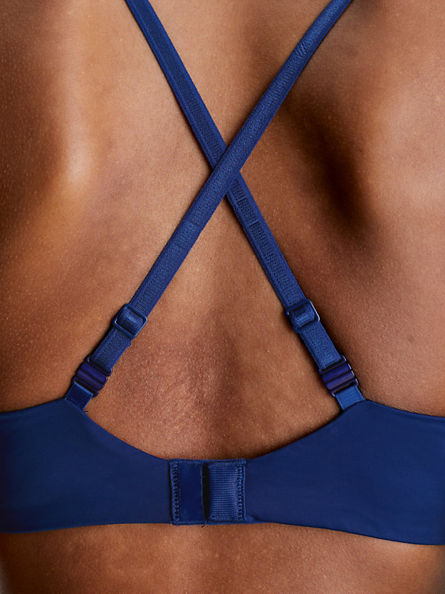 BLUE DEPTHS Soutien-gorge push-up sans armatures - Seductive Comfort for femmes CALVIN KLEIN