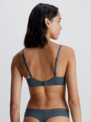 Calvin Klein dames Seductive Comfort unlined full cup bra, beugel BH, zwart  - Nieuwe voorjaarscollectie