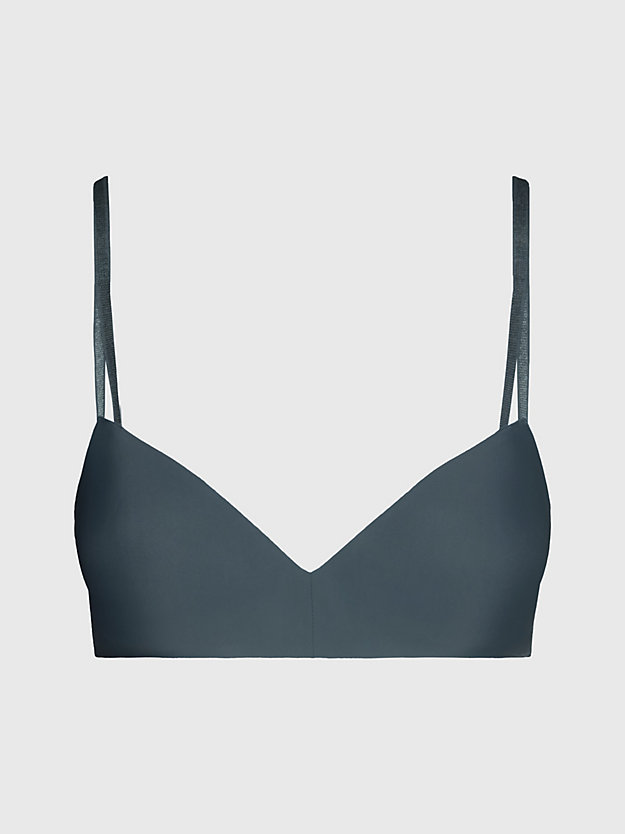dark slate wireless push-up bra - seductive comfort for women calvin klein