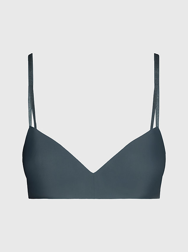 grey wireless push-up bra - seductive comfort for women calvin klein