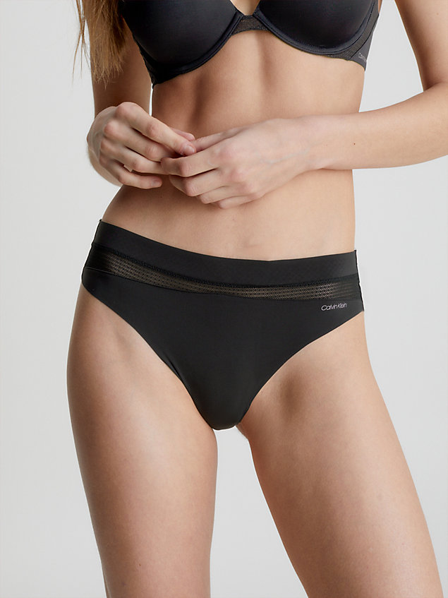 string - perfectly fit flex black pour femmes calvin klein