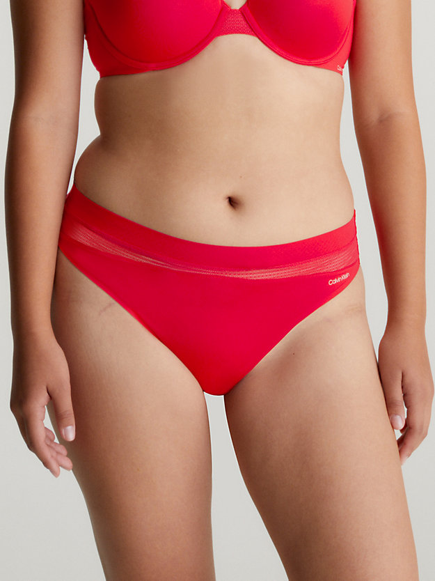 rouge string - perfectly fit flex voor dames - calvin klein