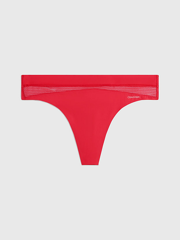 rouge thong - perfectly fit flex for women calvin klein