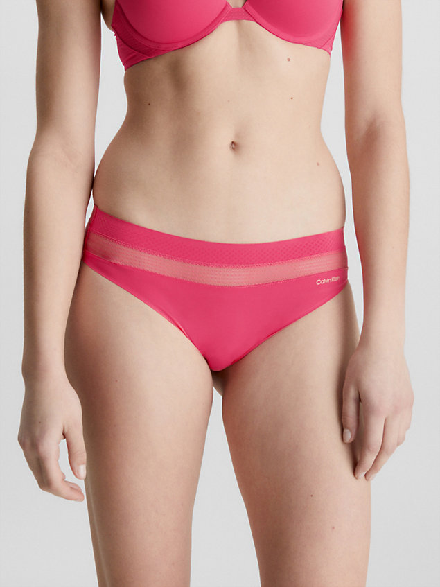 braguitas clásicas - perfectly fit flex pink de mujer calvin klein