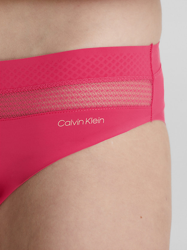 cerise lipstick bikini briefs - perfectly fit flex for women calvin klein