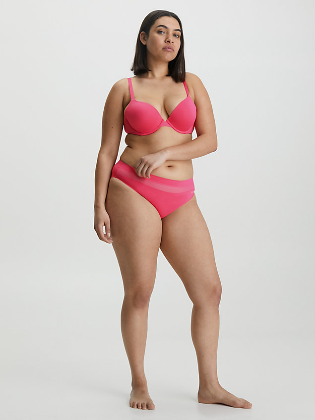 slip bikini - perfectly fit flex pink da donna calvin klein