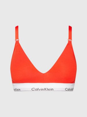 Calvin Klein Red Triangle Bralette