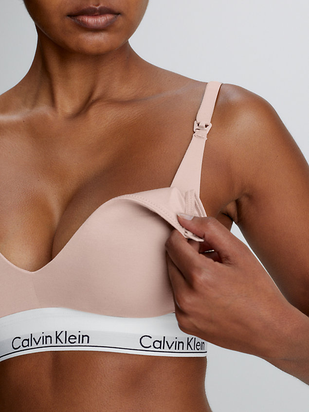 brown maternity bra - modern cotton for women calvin klein