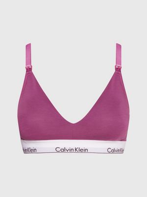 Buy Calvin Klein Pink Modern Bra - 610 Deep Sea Rose At 48% Off