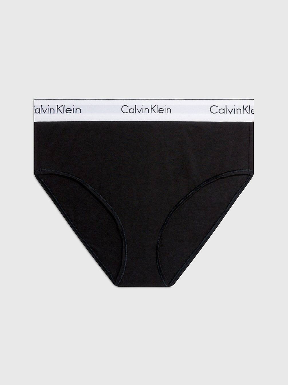 BLACK Slip Met Hoge Taille - Modern Cotton undefined dames Calvin Klein