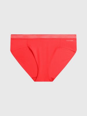 Calvin Klein 241450 Womens Underwear 3 Pack Thong Black/Red/Gray Size  X-Large