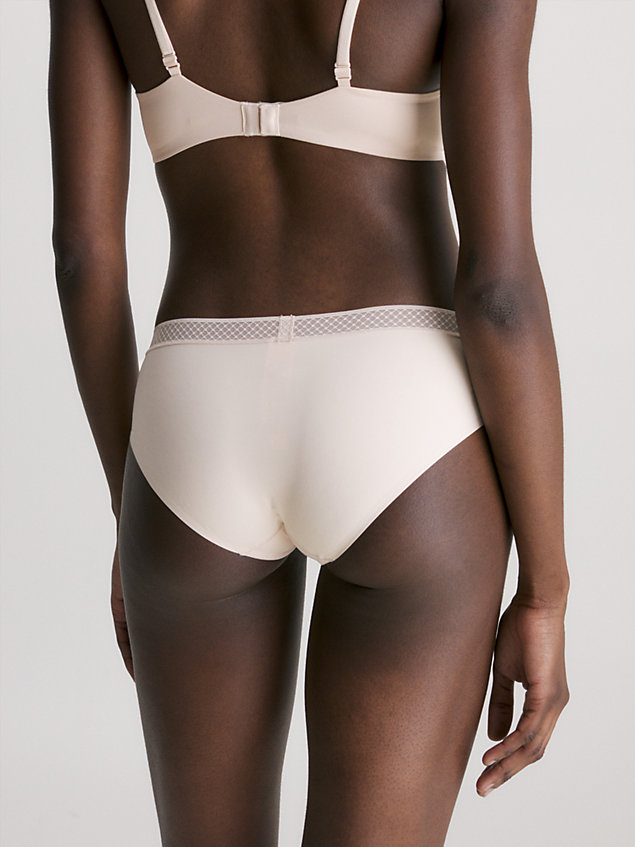 beige bikini briefs - seductive comfort for women calvin klein