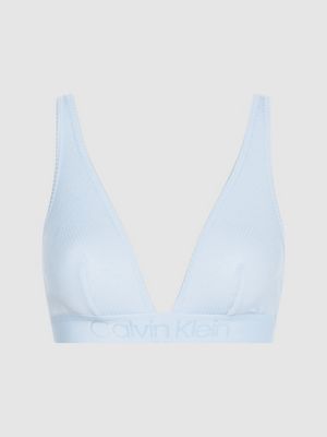 baby blue calvin klein bra