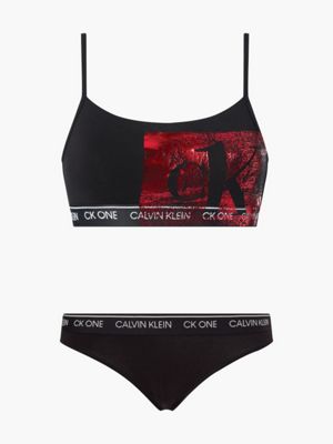 calvin klein underwear and sports bra set