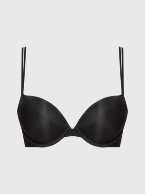 Calvin Klein Women's Push-up T-Shirt Bra-Seductive Comfort Non-Padded  Wired, Black (Black 001), 32DD (Size: DD32) : : Fashion