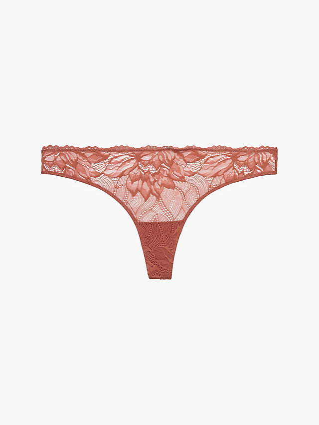 Dusty Copper Thong - Seductive Comfort undefined women Calvin Klein
