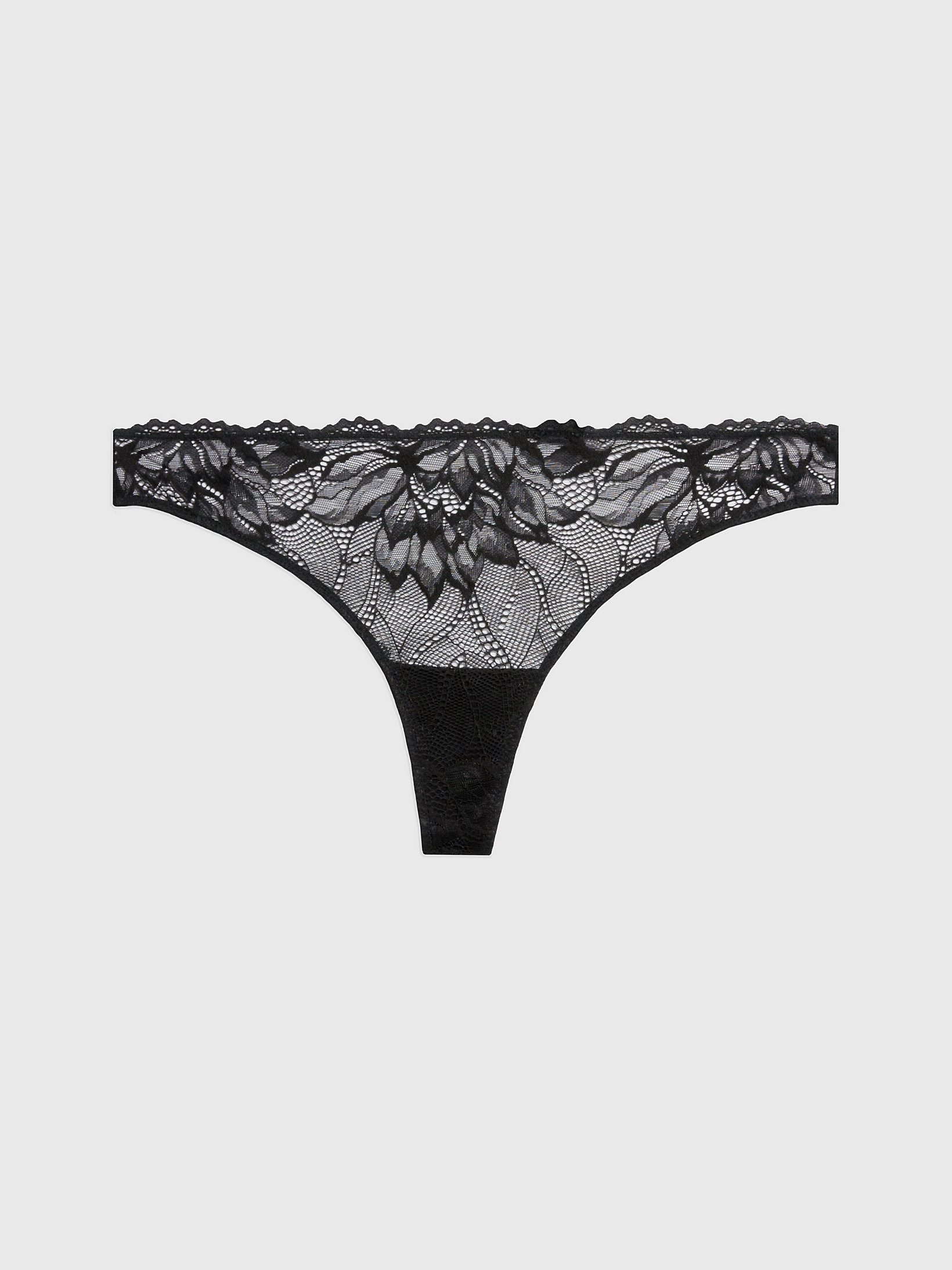 Black Thong - Seductive Comfort undefined women Calvin Klein