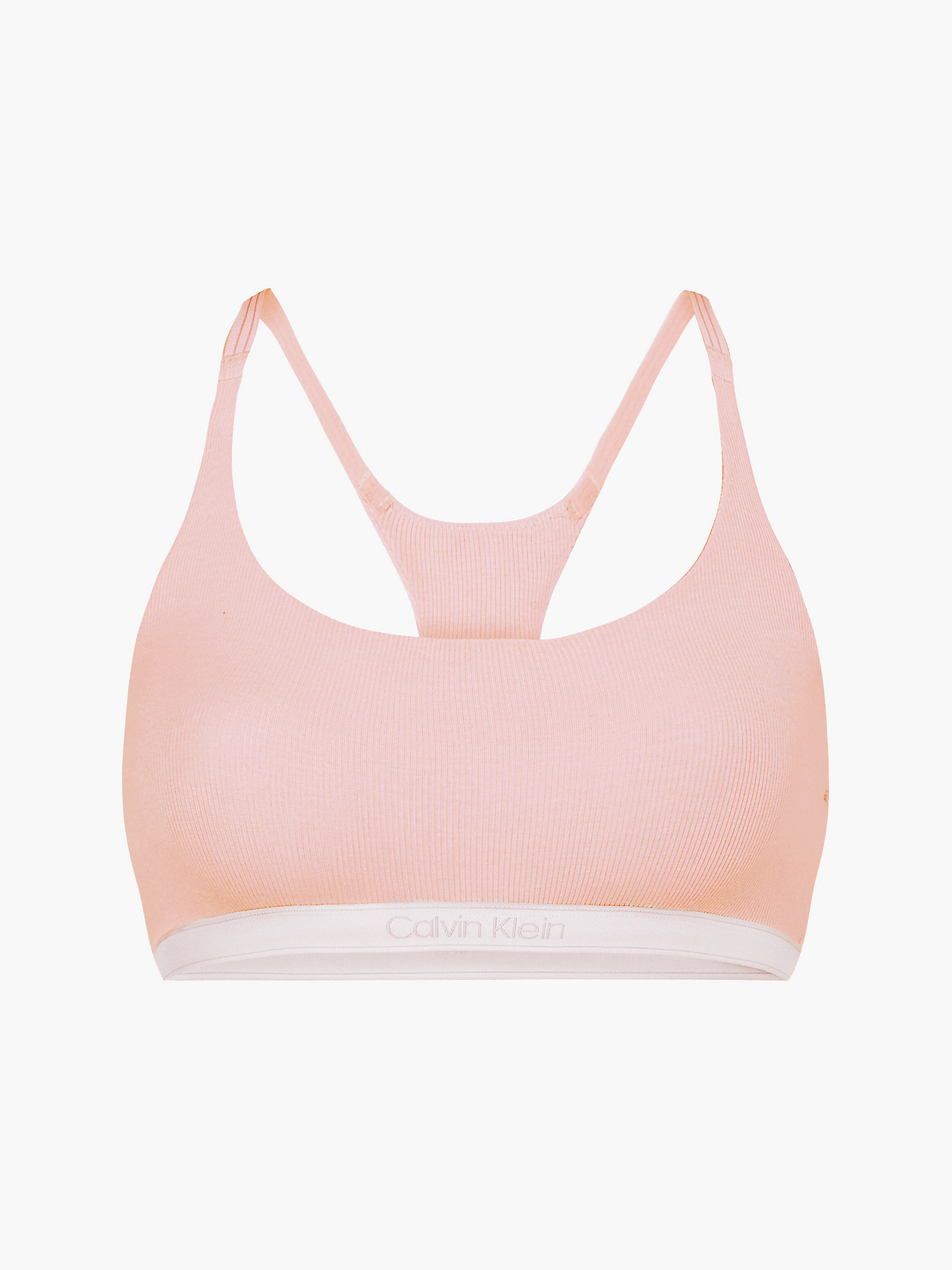 Barely Pink Bralette - Pure Ribbed undefined women Calvin Klein