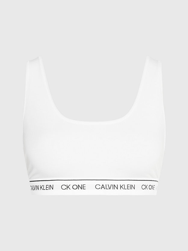 WHITE Brassière - CK One Recycled for femmes CALVIN KLEIN
