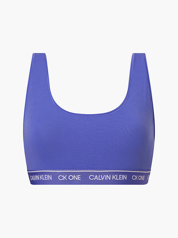 BLUE IRIS Bralette - CK One Recycled for women CALVIN KLEIN