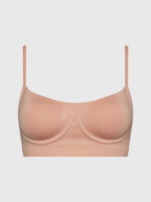 Reimagined Heritage stretch-cotton jersey underwired balconette bra