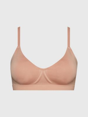 [Calvin Klein] X Cotton Push Up Bra Pink (D1509)