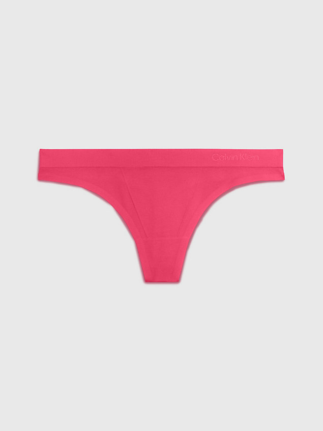 tanga - bonded flex pink de mujer calvin klein