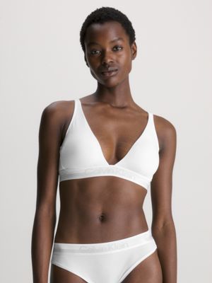 Calvin Klein Underwear LINED BRALETTE - Reggiseno con spalline regolabili -  black/nero 