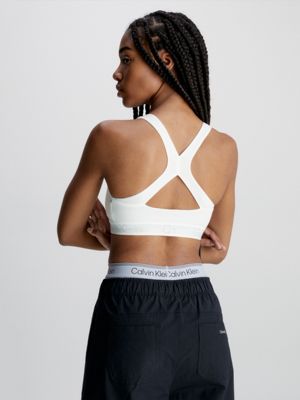 white bustier - modern structure für damen - calvin klein