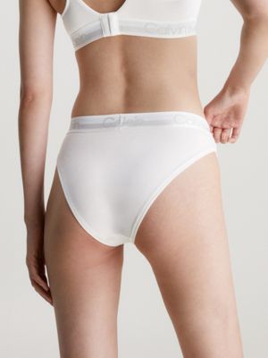 Calvin Klein CK One Cotton tanga brazilian briefs in white