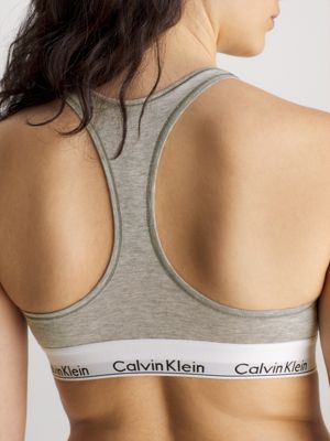 Ensemble de sous-vêtements Bralette et string en coton moderne Calvin Klein  -  France