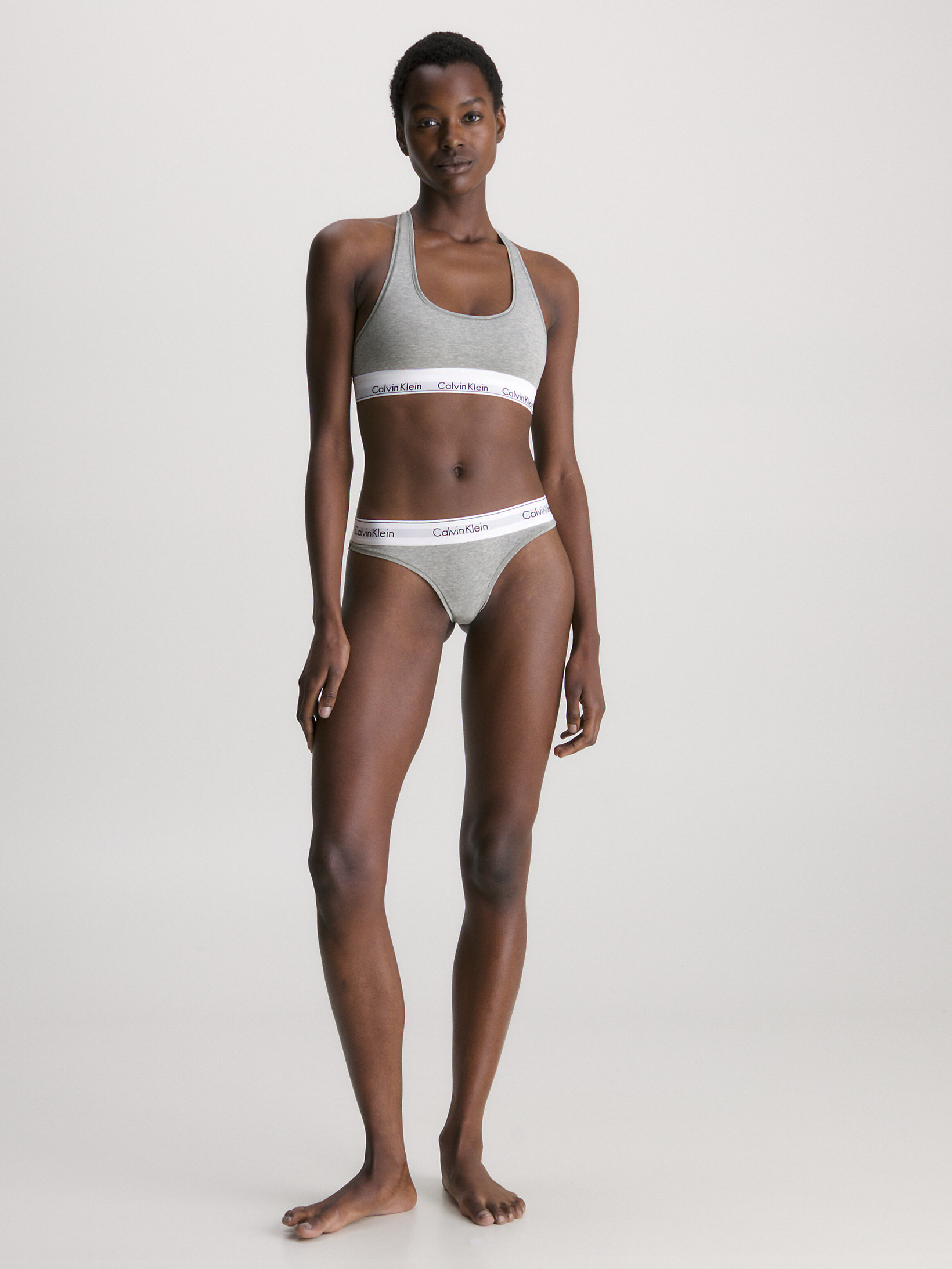 Bralette and Thong Set - Modern Cotton Calvin Klein® | 000QF6703EP7A