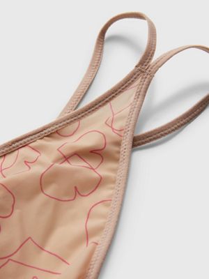 KELLY HEARTS String Thong - Sheer Marquisette for women CALVIN KLEIN